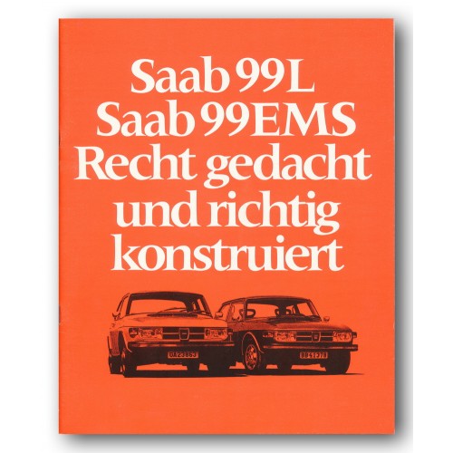 1973   Saab 99 L + EMS Engineering Features   (German)
