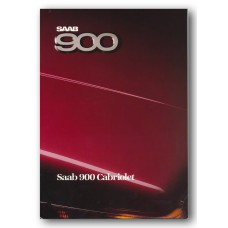 1987   Saab 900 Turbo Cabriolet   (Int-English)