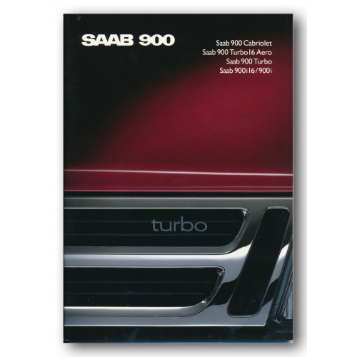1989   Saab 900 i + i16 + Turbo + Turbo 16 Aero + Cabriolet   (Danish)