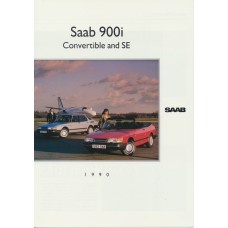 1990   Saab 900 i Convertible and SE  (GB-English)