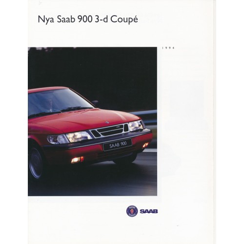 1994   Saab 900 Coupé + Turbo + V6   (Swedish)
