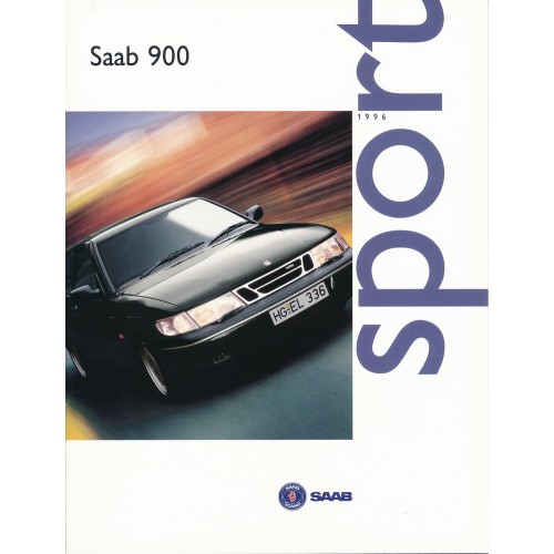 1996   Saab 900 Sport incl. R 900 + 2.0 Turbo Cabrio Sunbeach + S Coupé   (German)