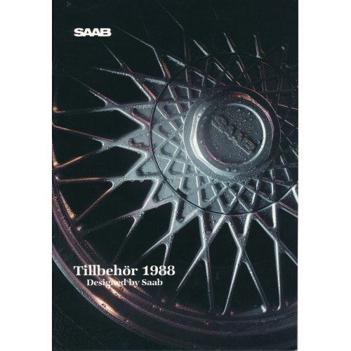 1988   Saab Accessories - 900 + T 16 S + Cabrio + 9000  (Swedish)