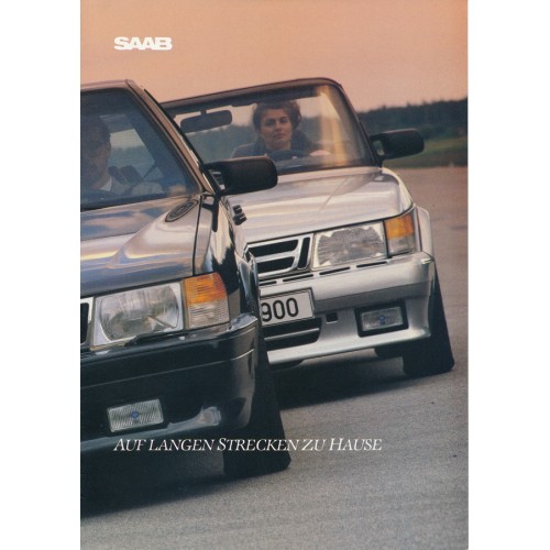 1988   Saab Styling Accessories - 900 + T 16 S + Cabrio + 9000  (German)