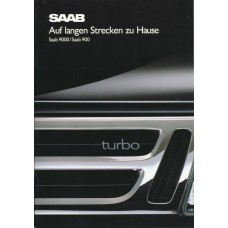 1989   Saab 900 + T 16 S + Cabrio + 9000  (German)