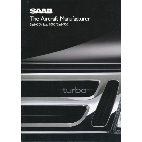 1989   Saab 900 + T 16 S + Cabrio + 9000  (GB-English)