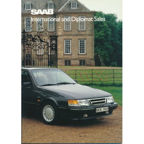1989   Saab 900 + T 16 S + Cabrio + 9000  (IDS-English)