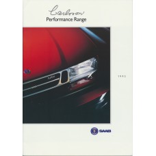 1992   Saab Carlsson - The Performance Range incl. 900 + 9000 CC + CD   (GB-English)