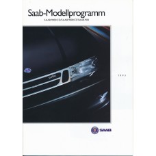 1993   Saab 900 + T 16 S + Cabrio + 9000  (German)