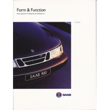 1995   Saab 900 + 9000 Form & Function Book   (English)