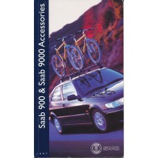 1997   Saab Accessories - 900 + Cabrio + 9000 + Aero  (GB-English)