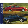 1998   Saab 900 + 9000 Form & Function Book   (English)