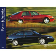 1998   Saab 900 + 9000 Form & Function Book   (Swedish)