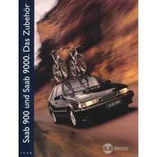 1998   Saab Accessories - 900 + Cabrio + 9000 + Aero   (German)
