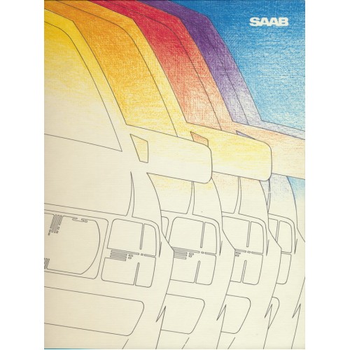 1984   Saab 9000 Turbo 16 Launch-Book   (Dutch)