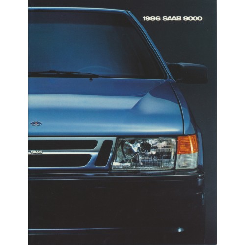 1986   Saab 9000   (USA-English)