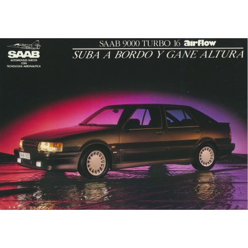 1988   Saab 9000 Turbo 16 Airflow (Spanish)