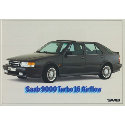 1988   Saab 9000 Turbo 16 Airflow (Swedish)