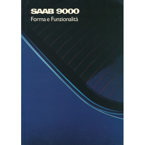 1989   Saab 9000 Form & Function  (Italian)