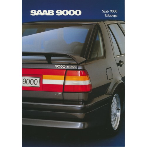1989   Saab 9000 Turbo 16 Talladega  (B-French)