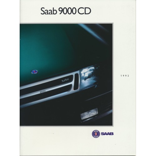 1992   Saab 9000 CD   (USA-English)