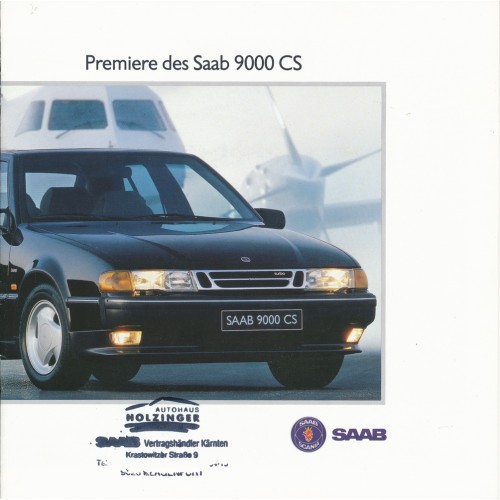 1992   Saab 9000 CS NEW  (German)