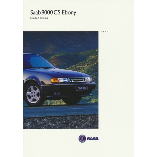 1994   Saab 9000 CS Ebony Limited Edition   (Dutch)