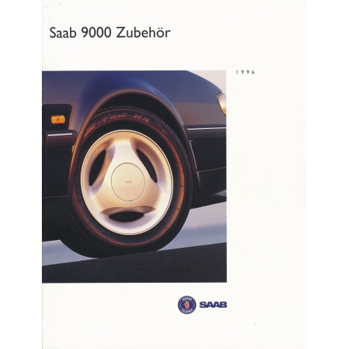 1996   Saab 9000 Accessories  (German)