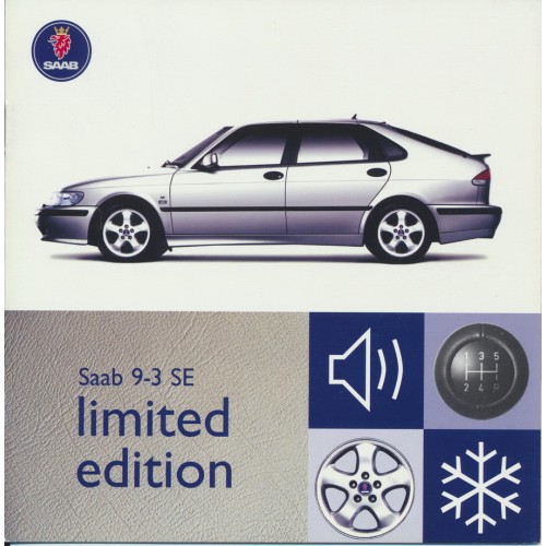 2001   Saab 9-3 SE limited edition   (German)