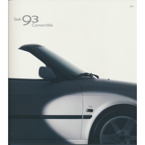 2003   Saab 9-3 Cabrio   (USA-English)
