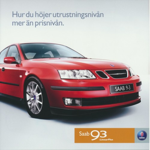 2003   Saab 9-3 Linear Plus   (Swedish)