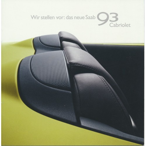 2004   Saab 9-3 Cabrio + Aero   (German)