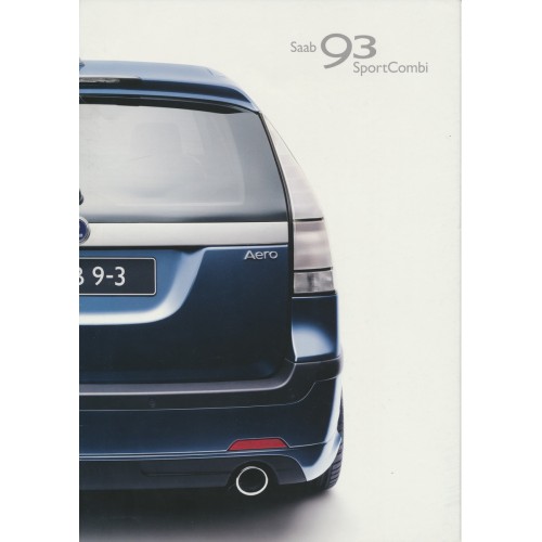 2005   Saab 9-3 Sport Kombi (Aero)   (INT-English)