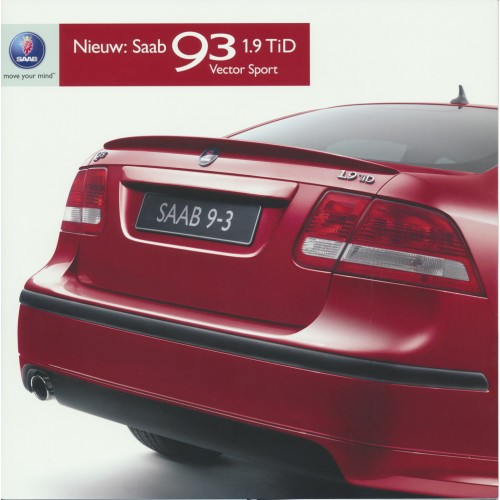 2005   Saab 9-3 Vector Sport 1.9 TiD   (Dutch)