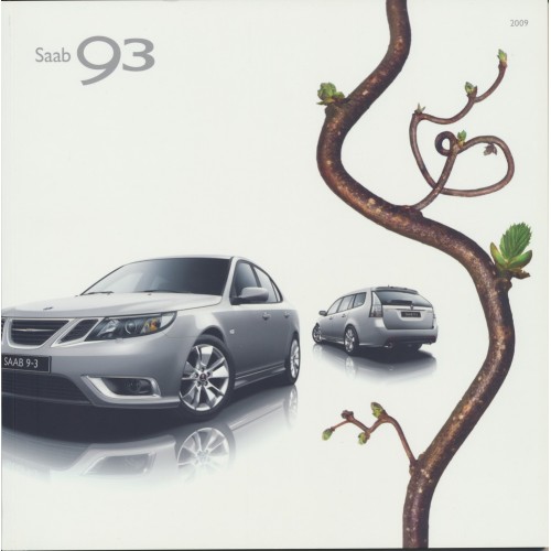 2009   Saab 9-3 Sport Sedan + Kombi (+Aero)   (German)