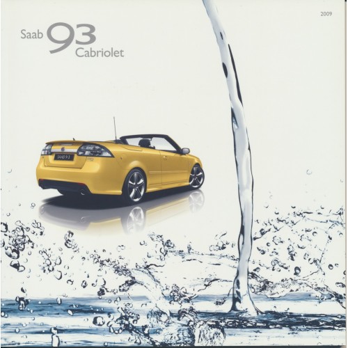 2009   Saab 9-3 Sport Cabrio (+Aero)   (German)