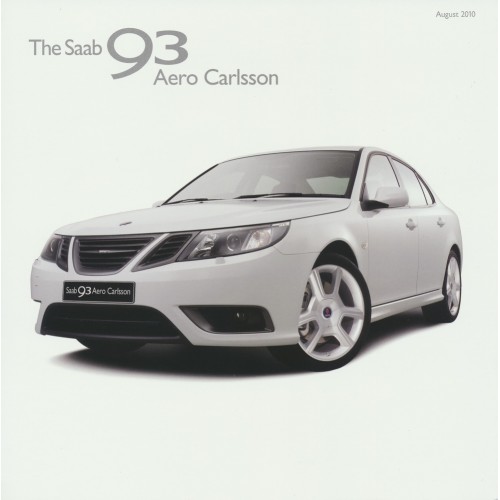2011   Saab 9-3 Aero Carlsson   (GB-English)