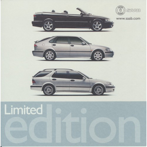 2000   Saab 9-3 + 9-5 Limited Edition (+Cabrio)   (German)