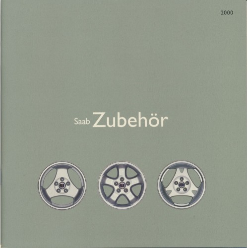 2000   Saab 9-3 + 9-5 Accessories   (CH-German)