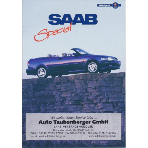 2001   Saab Special (9-3 +Cabrio +9-5 +History)  (German)