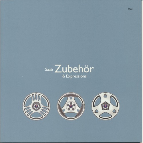 2001   Saab 9-3 + 9-5 Accessories   (German)