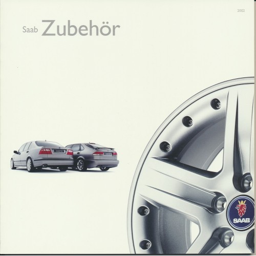 2002   Saab 9-3 + 9-5 Accessories   (German)