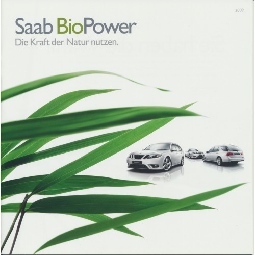 2009   Saab 9-3 + 9-5 (+Cabrio+9-5) + 9X Bio-Hybrid   (German)