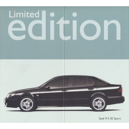 2000   Saab 9-5 SE Sport Limited edition   (B-French)