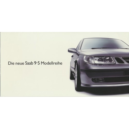 2002   Saab 9-5 Sedan + Kombi (+Aero)   (German)