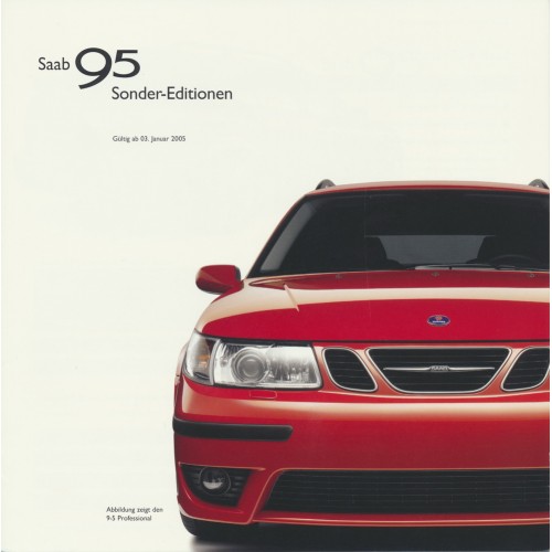 2005   Saab 9-5 Sonder-Editionen   (German)