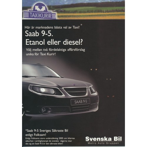 2007   Saab 9-5 Taxi   V3   (Swedish)