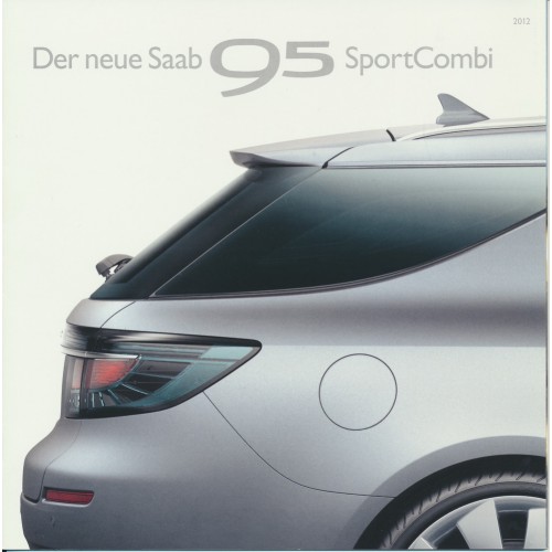 2012   Saab 9-5 Sport Kombi (+Aero)   (German)