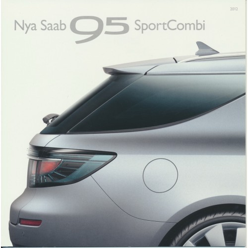 2012   Saab 9-5 Sport Kombi (+Aero)   (Swedish)