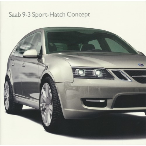 2004   Saab 9-3 Sport-Hatch Concept   (IE-English)